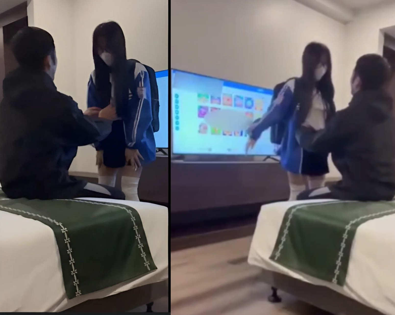 Nữ sinh Việt Nam bỏ học lén lút vào nhà nghỉ vụng trộm tình dục cuồng nhiệt